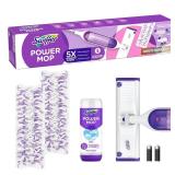 Swiffer Power Mop 14.5 in. W DryWet Spray Mop Kit