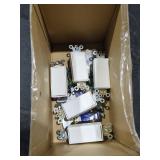 Wall Switch, 3-Way, 120277V, 15A, Wht, Rockr