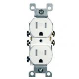 Leviton M22-T5320-WMP Duplex Receptacle  2 -Pole