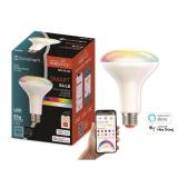 65-Watt Equivalent Smart BR-30 Color Changing CEC