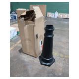 Generation Lighting POSTBASE 10 Wide Post Base Oil