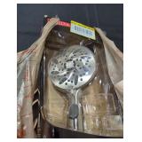 Delta Brushed Nickel ABS Plastic 6 Settings Handhe