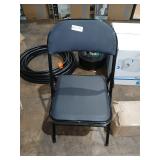 Black Metal Foldable Chair