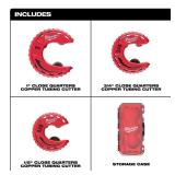 Milwaukee Close Quarters Tubing Cutter Set 3.9 in.