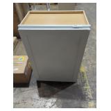 21" x 13" x 39" White Wall Cabinet