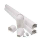 (2)3.5 in. X 8 Ft. Mini Split Lineset Cover Kit