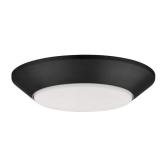 8  Twist Lift Round LED Flush Mount with Night Lig