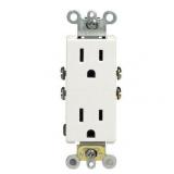 Leviton 3072717 White Residential Grade Straight B