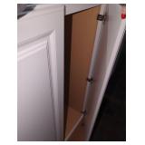 30" x 12"x 42" Wall Cabinet, Has Damage