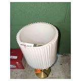 18 in. Table Lamp Brass