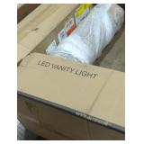 Black LED Vanity Light