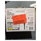 Low Voltage 240 Lumens Black Integrated LED Small