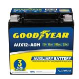 Goodyear AUX12-AGM BCI Group Size 401 12V 12 AH  2