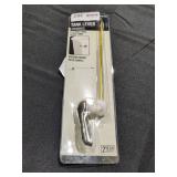 Front Mount Toilet Tank Lever in Brushed Nickel