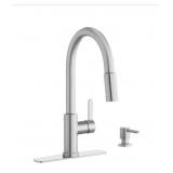 Glacier Bay Paulina 1-Handle Pull-Down Sprayer Kit
