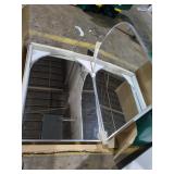 (2) Silver Framed Decorative Mirrors