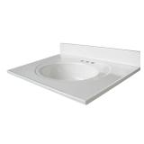 Lavabo Newport De 78.74 X 55.88 Cm Plg Blanco