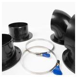 4-Inch Cyclone Dust Collection Elbows and Couplers