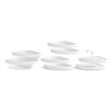 STORE 10-Piece Wall Mounted Shower Caddy in White