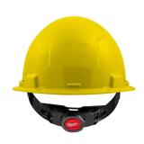 BOLT Yellow Front Brim Hard Hat W4pt Ratcheting Su