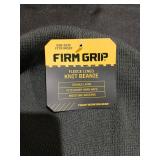 Mens Gray Knit Fleece Lined Beanie Hat