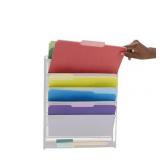 Mind Reader 5-Tier Vertical File Storage Basket, 1