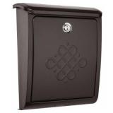 Mailbox, Rubbed Bronze, Wall Mount, Medium