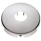 (2)Shower Arm Flange, Metal, Chrome Plated