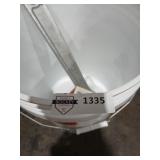 5 Gallon White Bucket