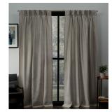 Exclusive Home Set of 2 Loha Light Filtering Pinch