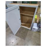 24" x 13" x 42.5" White Wall Cabinet