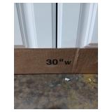 30" Wall Cabinet - White