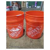 5 Gallon Orange Homer Bucket