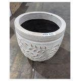 Blue Orange Pottery 13 1/2"x13 1/2" Handmade Pot