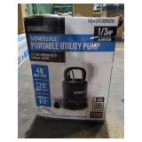 13 HP Submersible Aluminum Utility Pump