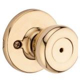 Kwikset Tylo Polished Brass Privacy Knob Right or
