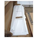 White Storage Cabinet, Size Unknown