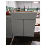 27" Base Cabinet - White