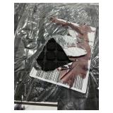 Embossed Square Mat - Black