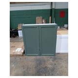 36" Wall Cabinet - Green