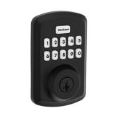 Kwikset Matte Black Metal Electronic Touch Pad Dea