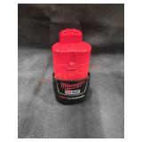 Milwaukee M12 Red Lithium Battery