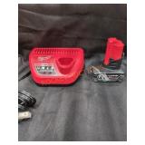 Milwaukee M12 4Ah Battery With Charger