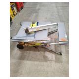 Ryobi 10" Table Saw With Rolling Stand