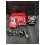 Milwaukee M18 6Ah Battery With Rapid Charger