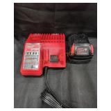Milwaukee M18 5Ah Battery With Charger