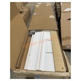 White Space Saving Storage Cabinet