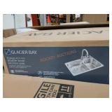 Glacier Bay Double Bowl Kitchen Sink