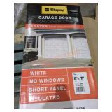 Clopay 8ft x 7ft White Garage Door