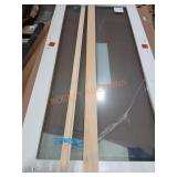 Glass/Wooden Panel 77in L ï¿½ 36 W